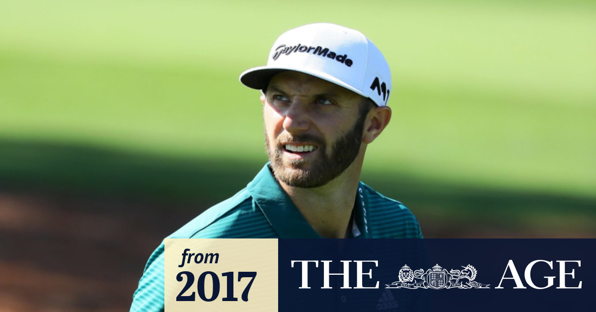 Dustin Johnson In Freak Accident On Eve Of The Masters