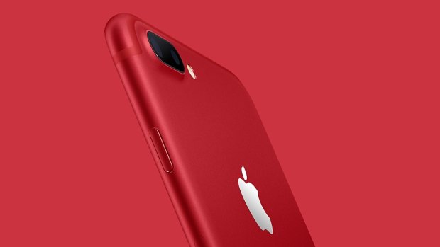 The red iPhone 7 will go on sale in Australia on March 25.