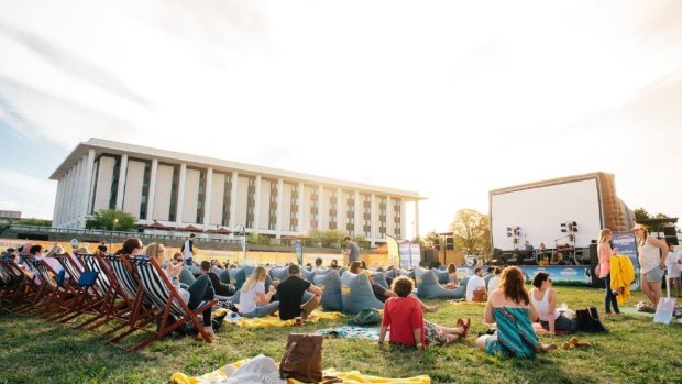 The latest season of Ben & Jerry's Openair Cinemas in Canberra begins on January 14 at the Patrick White Lawns.