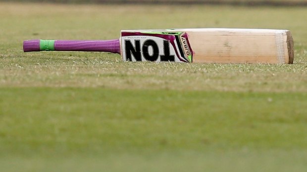 A man was allegedly struck by his housemate with a cricket bat.