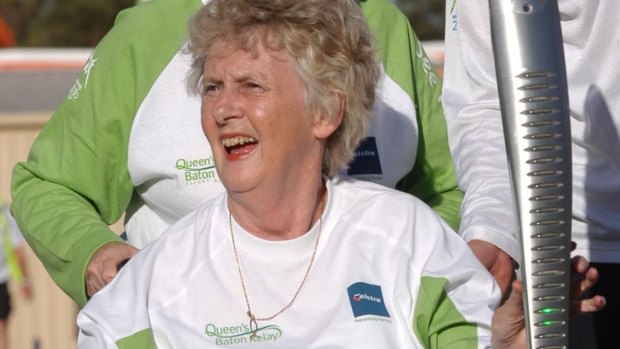 Olympic gold medalist Betty Cuthbert in 2006.