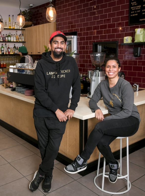Lankan Tucker owners Hiran Kroon and Nerissa Jayasingha are determined to make Sri Lankan food cool.