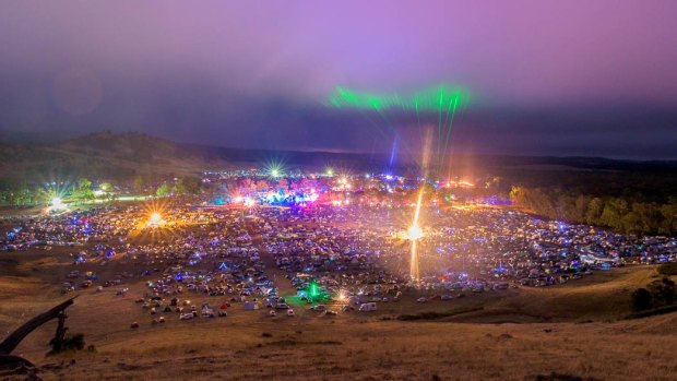 Rainbow Serpent Festival.