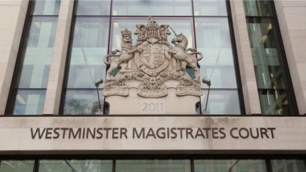 The men appeared at Westminster Magistrates Court on Tuesday.