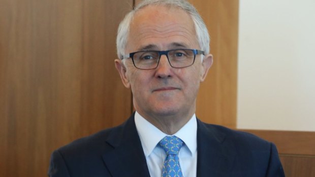 Conciliatory: Malcolm Turnbull.