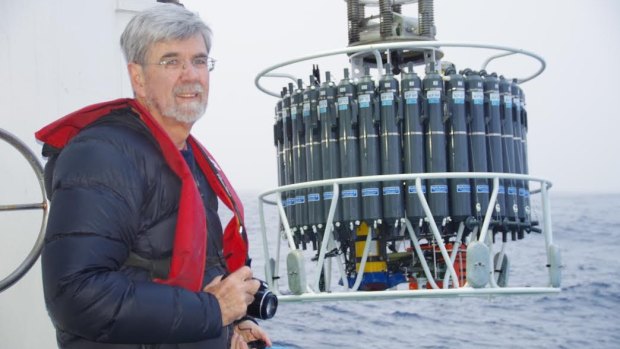 John Church during his current – and probably final – research voyage with CSIRO.