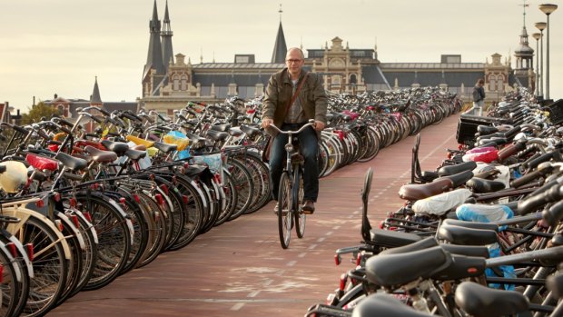 Amsterdam didn't become a cyclist's paradise by accident.