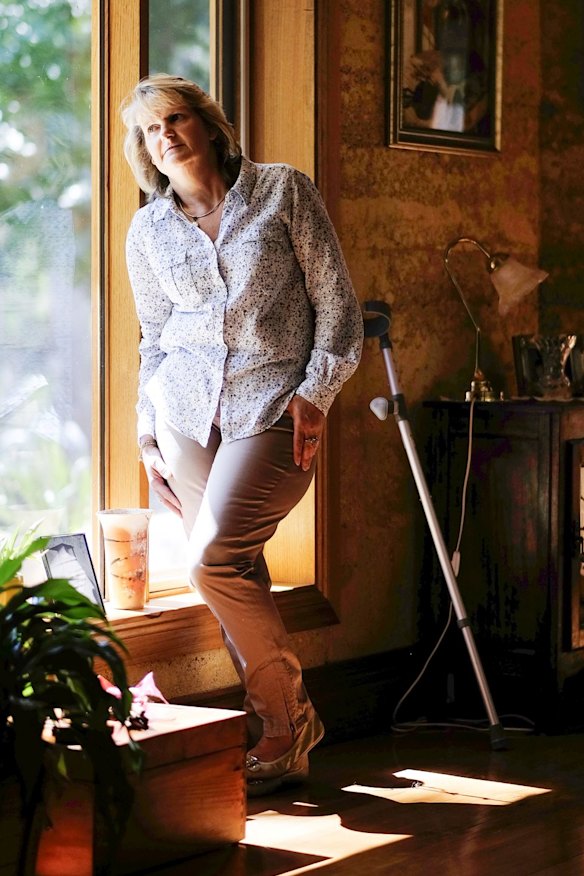 Sick: Lianne Slinger suspects cobalt has leached into her body.