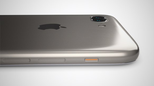 A rendering of the new iPhone design by 3D artist Martin Hajek.