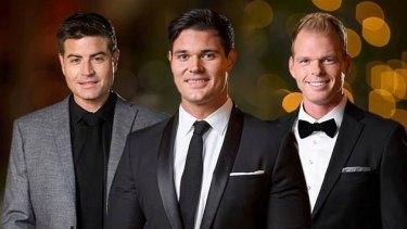 Slim pickings: The Bachelorette's final three, now reduced to two, represented perfectly the three major categories into which our dates fall.
