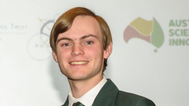 Year-12 Sydney student Kieran Connor is representing Australia in chemistry.