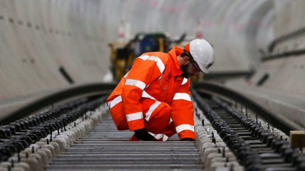 Crossrail  boasts 42 kilometres of new rail tunnels under London.