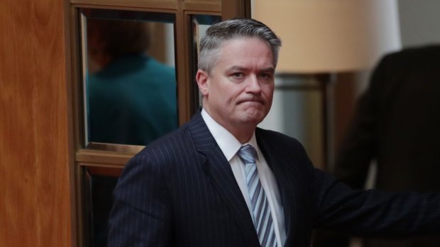 Acting Special Minister of State Mathias Cormann.