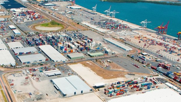 An industrial incident has left a man injured at the Caltex Refinery at the Port of Brisbane.