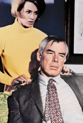 Angie Dickinson and Lee Marvin in Point Blank.