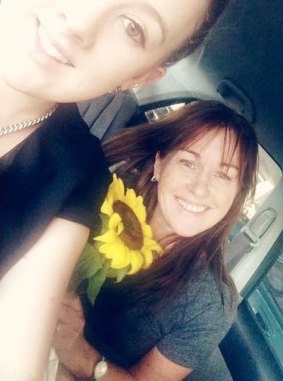 Debra O'Keefe, right, pictured with her daughter Brittany, suffered physical and emotional trauma after her Samsung washing machine erupted in flames.