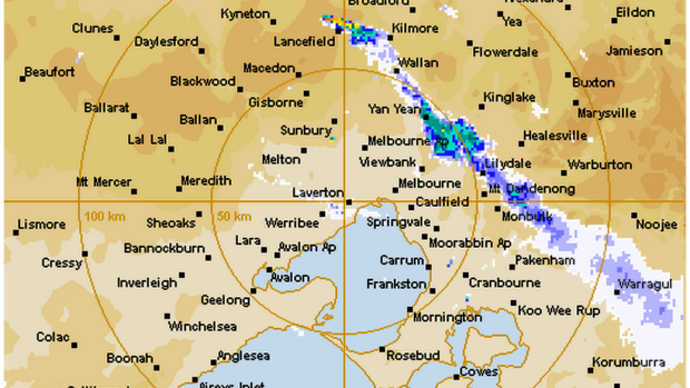 The rain radar becomes a smoke radar as Victoria faces an early bushfire threat this year.