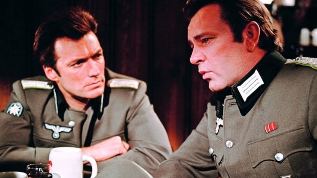 Clint Eastwood and Richard Burton in Where Eagles Dare.