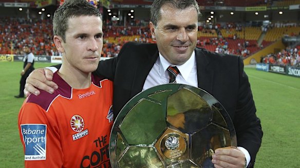 Postecoglou resurrected his career in the A-League with the all-conquering Roar.