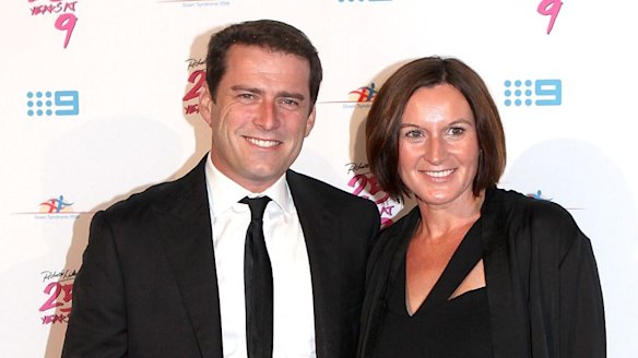 Karl Stefanovic split with his wife of 21 years, Cassandra Thorburn, in August.