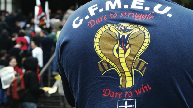The report recommends that charges be brought against some CFMEU officials for acts of intimidation and coercion.