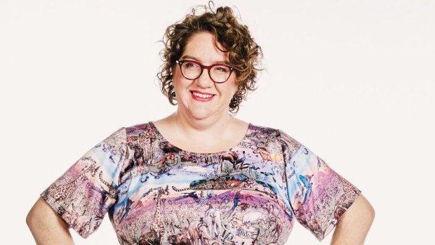 Faced with a lack of clothing for larger women, Erin Cox started the A-Plus Market in Melbourne.