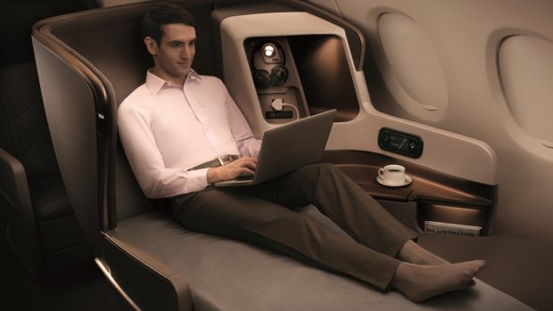 Who need first? Singapore Airlines' business class.