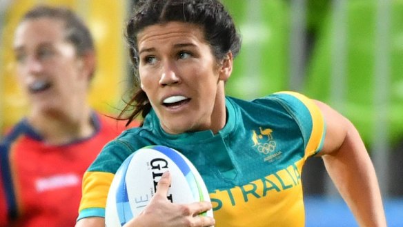 Gold: Charlotte Caslick of the Pearls.