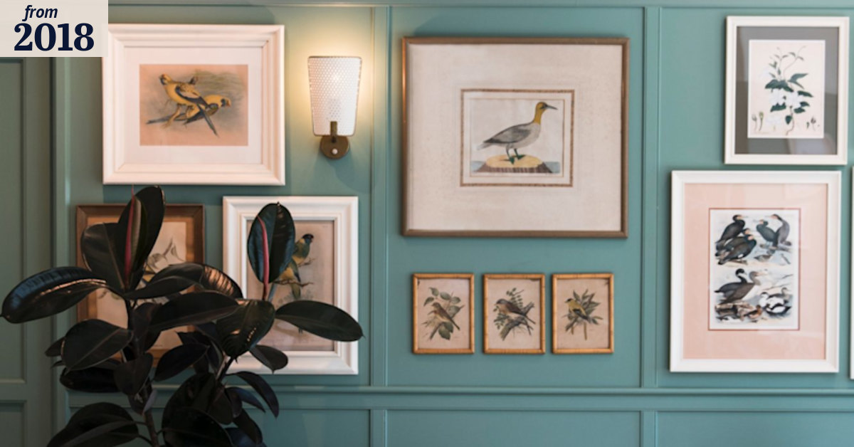 Interior design: hanging artworks is an artform in itself
