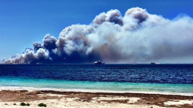Bushfires have hit Victoria's coastal holiday centres at their busiest time of year. 