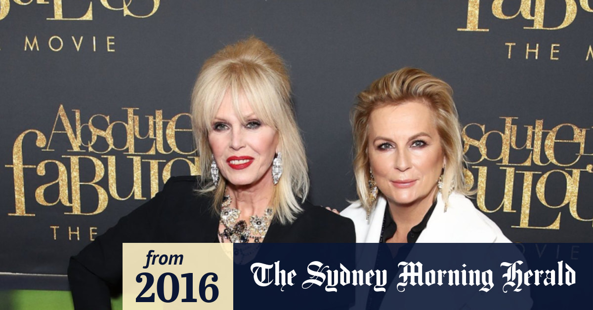Jennifer Saunders And Joanna Lumley Are Ab Fab In Sydney