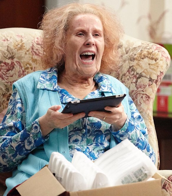 Adele posts birthday photos dressed as Nan character