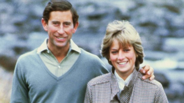 Prince Charles and Princess Diana in 1981 at Balmoral.