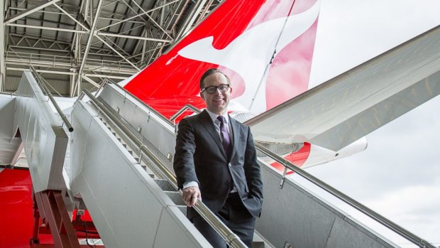 CEO Alan Joyce said the new aircraft marked a "new era" in Qantas' history. 