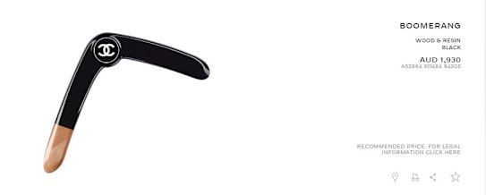 Chanel has released a boomerang.