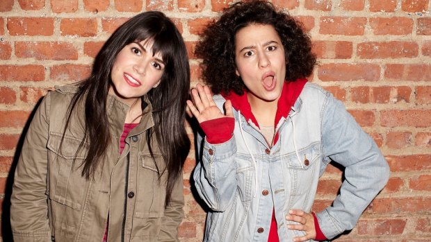 Audacious: The gals from <i>Broad City</i>.