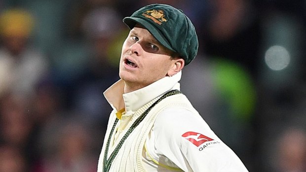 Decisions, decisions: Australian skipper Steve Smith lost two DRS challenges in three balls.