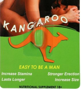 The Kangaroo Power pills.