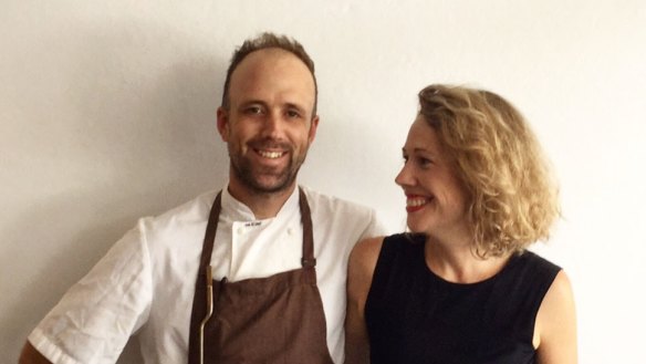 Josh Lewis and Astrid McCormack of Fleet restaurant.