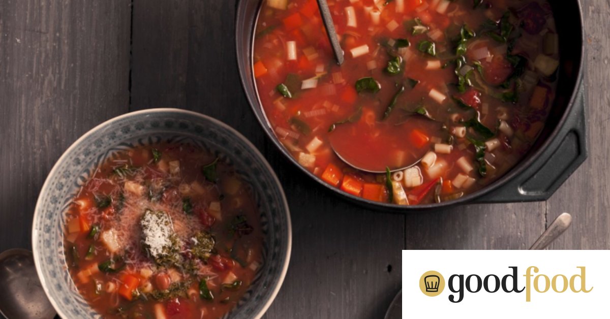 Minestrone soup
