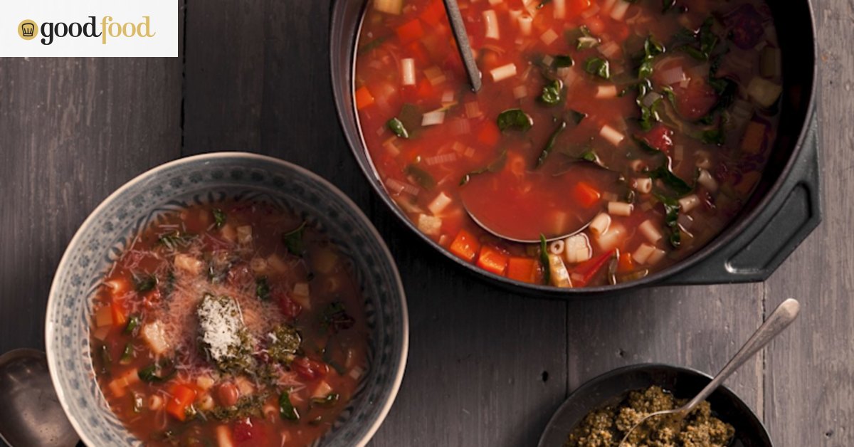 Minestrone soup