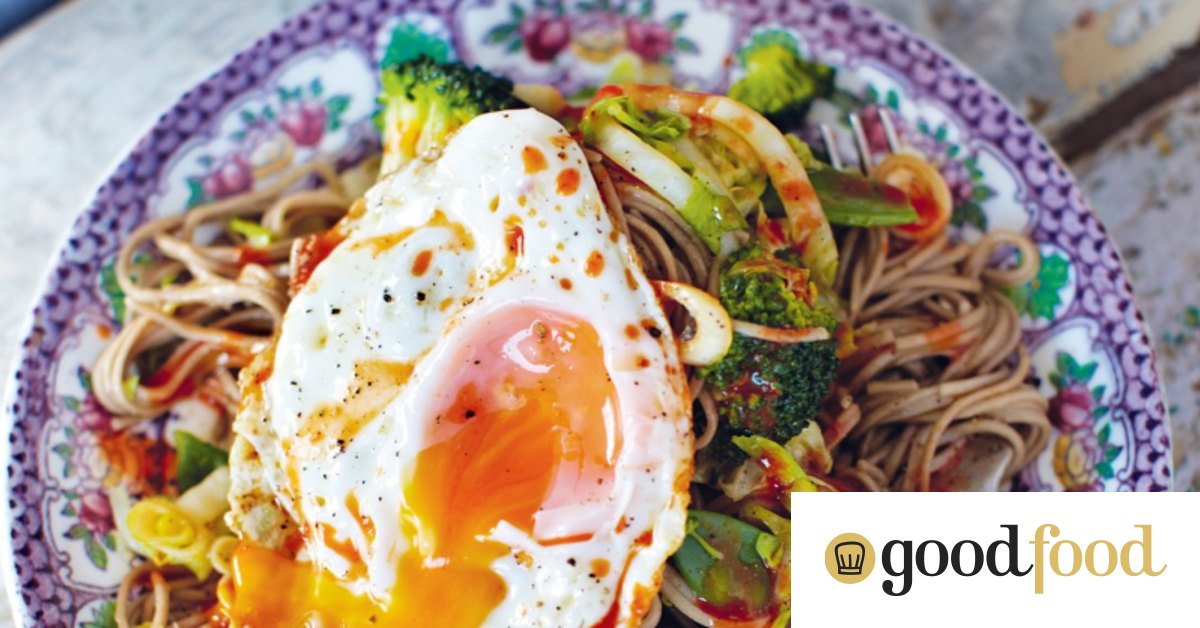 Jamie Oliver's hungover noodles with crunchy veg, egg noodles and a