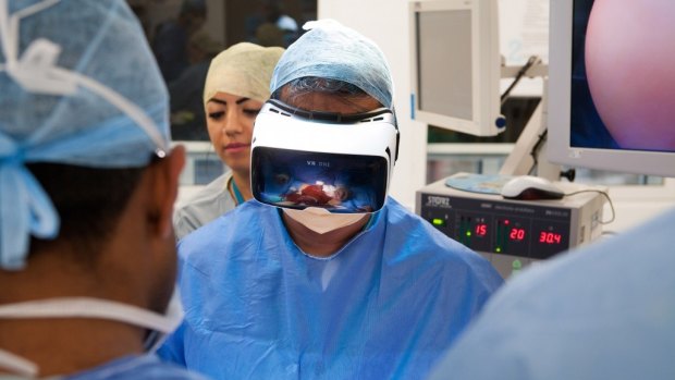 Anyone with a VR headset can tune into the live surgery broadcast.
