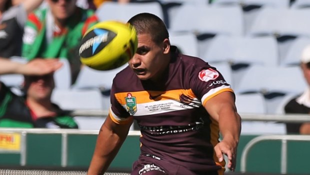 Off to the Roosters: Jayden Nikorima will leave Brisbane at the end of the season.