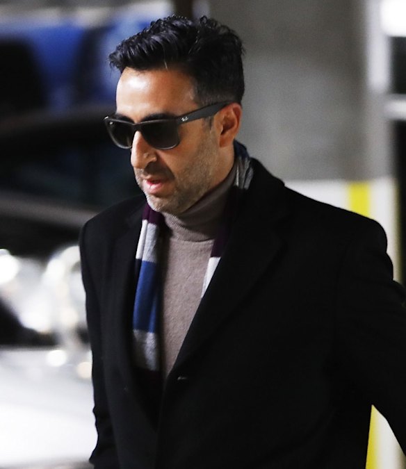 A trust fund owned by property lawyer Sevag Chalabian's company allegedly received $24 million in blackmail money. 