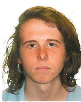 Canadian police released this image of missing Australian teen Jake Kermond
