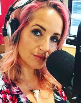Bianca Dye told 97.3FM listeners about her own experience with domestic violence.