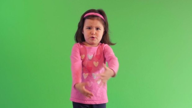 Brisbane three-year-old 'Olor' performs ???the most intense motivational speech of all-time.???