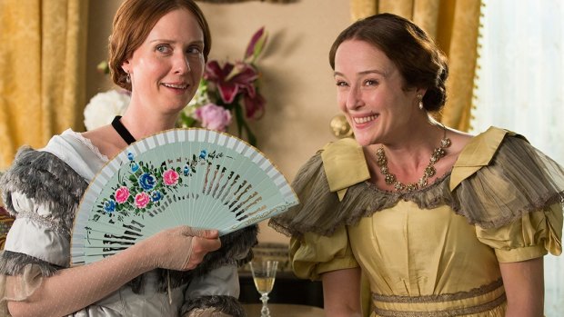 Cynthia Nixon and Jennifer Ehle in A Quiet Passion. 