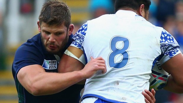 Banned: Scotland hooker Ross Ford is a huge loss for his side.